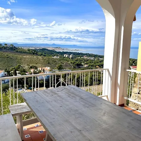 Luminoso En Con Piscina Privada, Wi-fi Y Parking - Es-373-20 Вілла