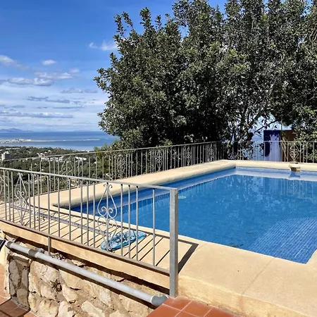 Luminoso En Con Piscina Privada, Wi-fi Y Parking - Es-373-20 Вілла